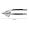 Zinc Alloy Garlic Press – Ergonomic Soft-Grip Handle for Easy Squeeze & Effortless Cleaning