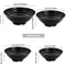 Non-Slip Plastic Ramen Bowl Thickened Lamian Noodle Salad Bowl for Kitchen and Restaurant Use