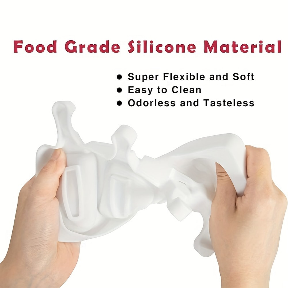 Silicone Ice Cream Mold DIY Popsicle Mould For Fruit Juice Baking 1