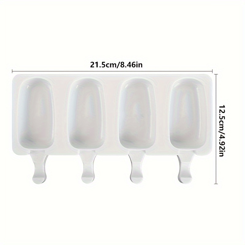 Silicone Ice Cream Mold DIY Popsicle Mould For Fruit Juice Baking 5
