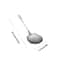 Ergonomic Stainless Steel Rice Spoon - Large Metal Serving Spoon for Kitchen, Pasta & Salad