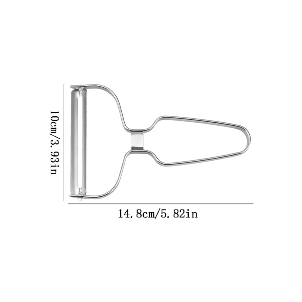 Stainless Steel Vegetable & Fruit Peeler Potato, Cabbage, Grater, Salad Slicer for Kitchen