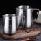 Stainless Steel Frothing Pitcher for Latte Art Espresso Steaming Pitcher with Measurement Scale for Coffee, Cappuccino