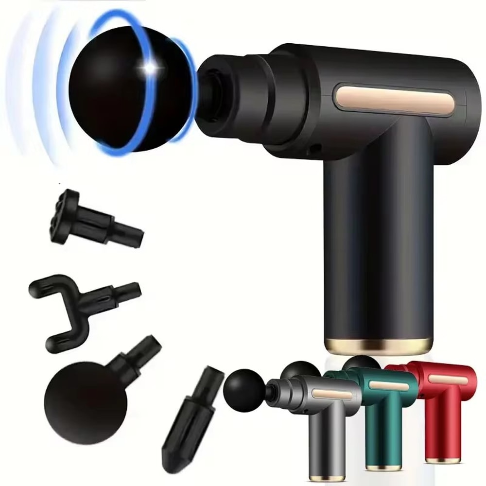 Professional Grade Fascia Gun Electric Vibration Muscle Relaxation Massager For Neck Body 0