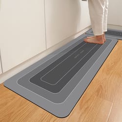 diatomite anti-skid kitchen floor mat - waterproof, anti-dirty household door mat