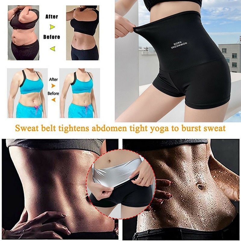 Slimming Sauna Pants for Women Thermo Fat Control Leggings for Fitness, Shaping & Slimming