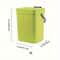 SpaceSaving QuietClose Trash Can Eco Friendly Sealed Bin For Kitchen Office 1