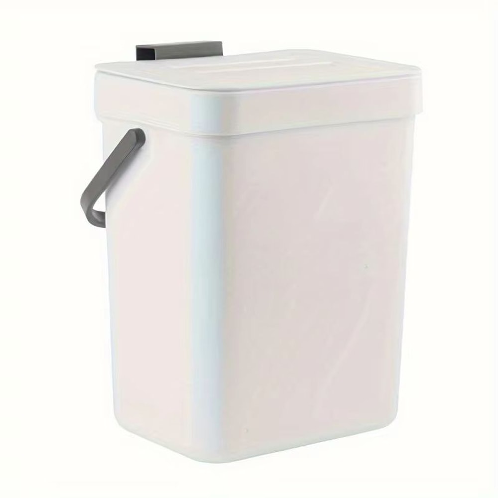 SpaceSaving QuietClose Trash Can Eco Friendly Sealed Bin For Kitchen Office 5