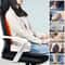 Electric Massager Chair Pad with Heating & Vibrating Features Cervical Neck & Back Cushion for Car & Home Use