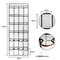Over The Door Shoe Rack With Mesh Pockets Convenient Hanging Shoe Organizer For Closets 5