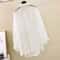 Elegant Summer Sunscreen Chiffon Blouse Casual Women See Through Cardigan 3