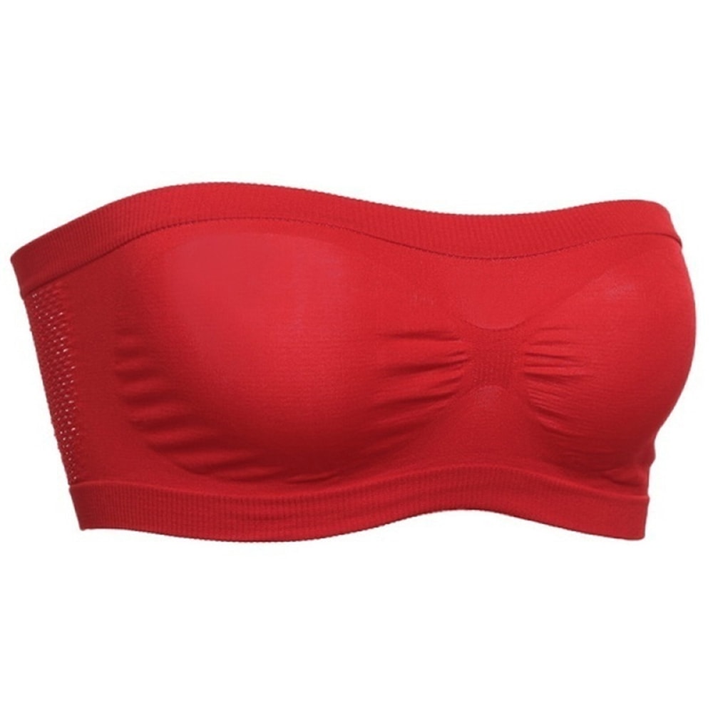 Sexy Strapless Crop Top Bra Breathable Mesh Invisible Bandeau For Summer 1
