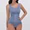 Women Bodysuit Shapewear With Zipper Belt Tummy Control Waist Trainer 1