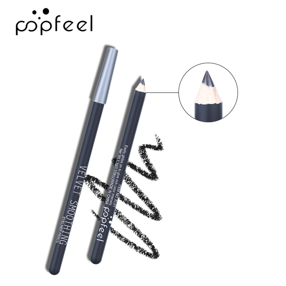 POPFEEL Complete Eye Makeup Set Eyeshadow Palette Eyeliner Mascara Eyebrow Pencil Gift Set For Wom 4