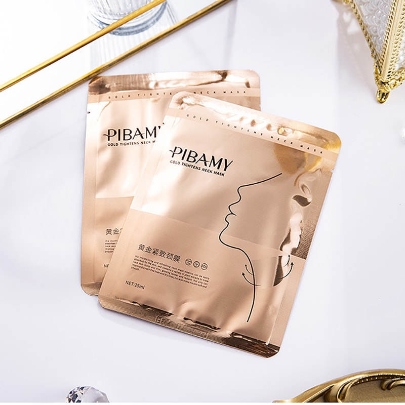 Gold Firming Neck Mask Moisturizing & Nourishing Skin Care for a Youthful Glow Piece Set
