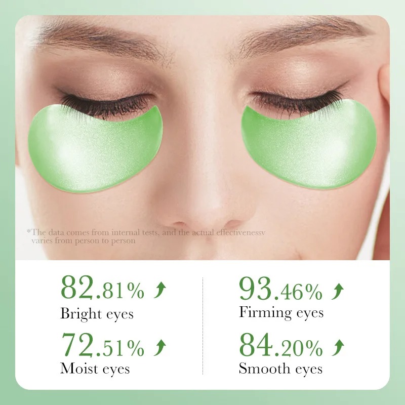 Aloe Vera Collagen Eye Mask Anti-Dark Circles & Wrinkles Treatment for Skin Care