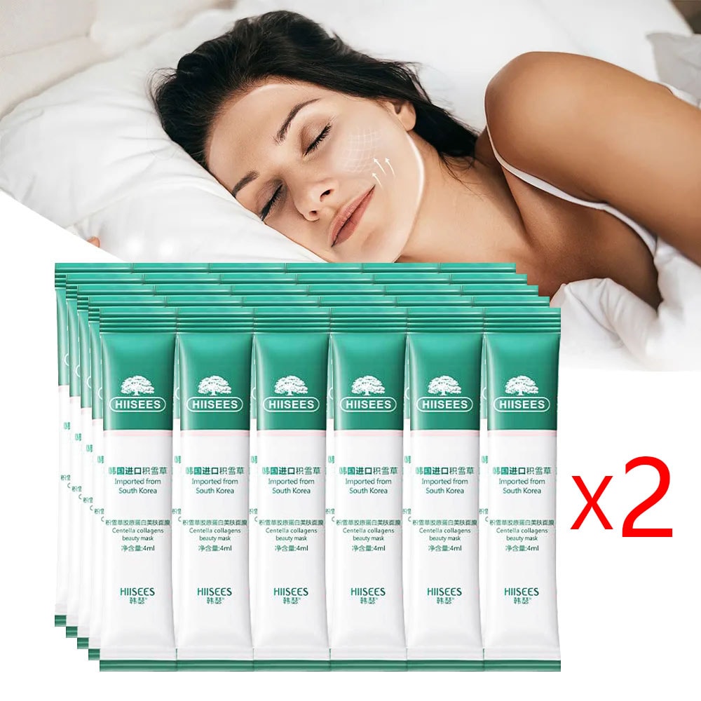 Centella Collagen Sleeping Face Masks – Anti-Aging, Moisturizing, and Wrinkle-Reducing Korean Skincare