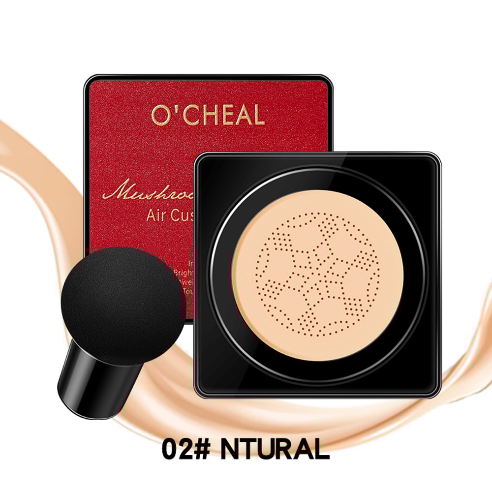 OCHEAL Mushroom Head BB Cream Foundation - Face Makeup Concealer & Cushion Compact
