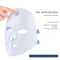 LED Facial and Neck Beauty Mask with Colors Skin Care Photon Neck Massager