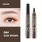 Waterproof Microblading Eyebrow Pen Split Head For Natural Brows 6