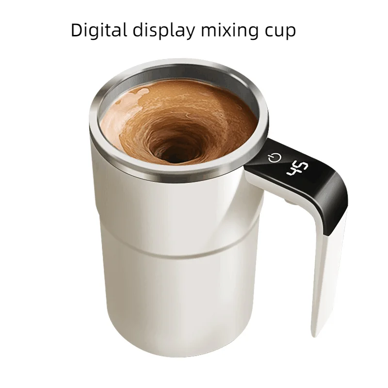 Rechargeable Self Mixing Mug Electric Coffee Mug Automatic Stirring Cup 7