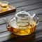 Premium HeatResistant Glass Teapot With Filter High Borosilicate Flower Tea Pot 0