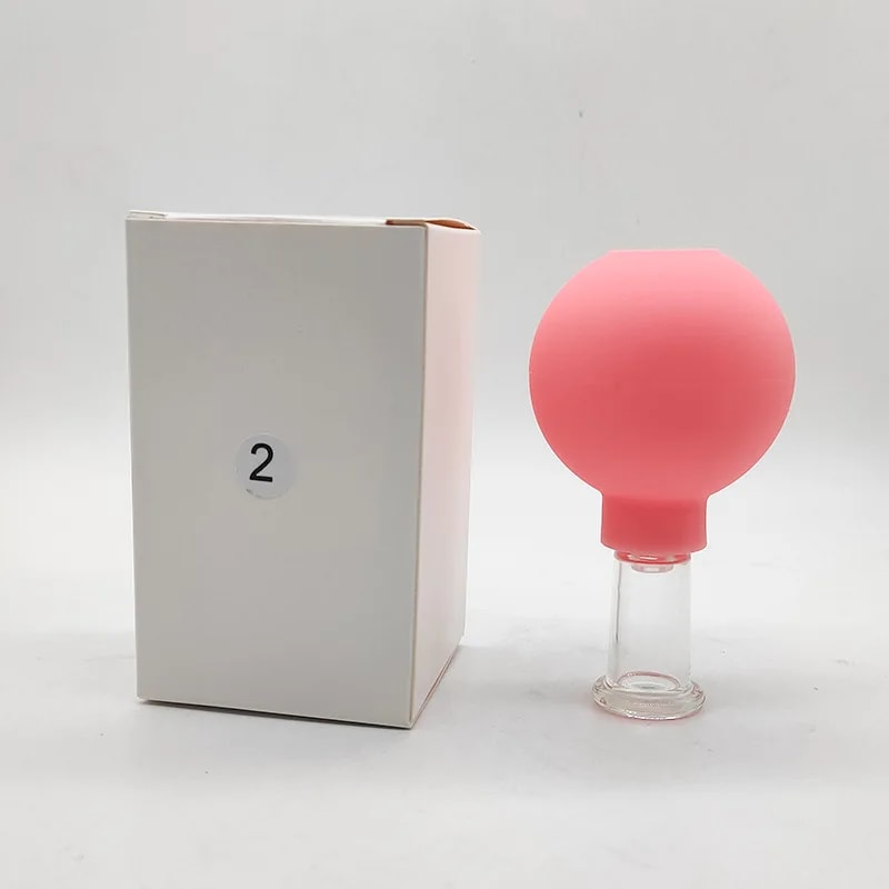 Vacuum Cupping Glass Jar Cellulite Massager for Slimming, Fat Burning, and Health Care