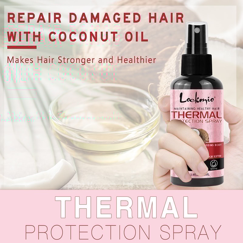 Thermal Protection Spray For Hair UV Heat Protector Moisturizing Serum For Women 1