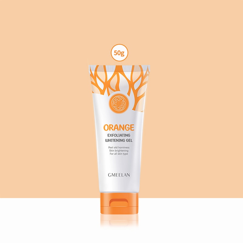 Orange Exfoliating Gel Dead Skin Spot Remover & Skin Brightening Peeling