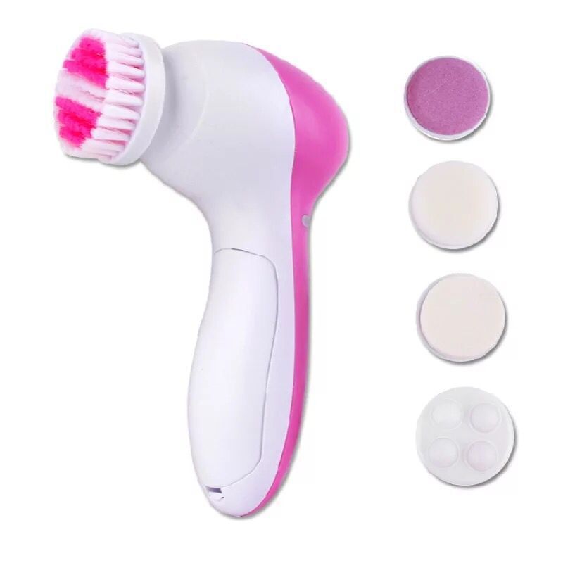 Electric Facial Cleaner Skin Care Brush Spa Blackhead Remover Face Massager Cleanser 4