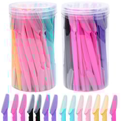 eyebrow razors with case safe hair removal & trimming tool