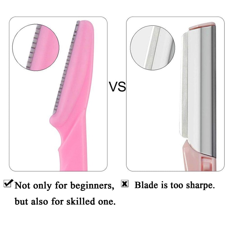 Eyebrow Razors With Case Safe Hair Removal Trimming Tool 2