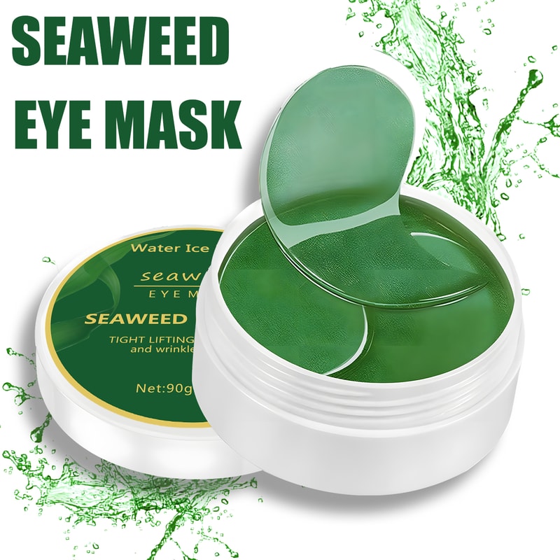 Seaweed Hyaluronic Acid Eye Mask CollagenInfused Eye Patches For Dark Circle Removal Hydration 1