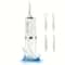 Portable Smart Electric Oral Irrigator Rechargeable Water Flosser with Jets & Modes for Dental Care