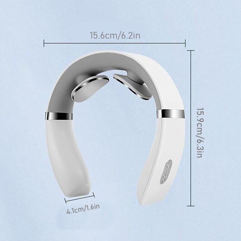 Cervical Massager Portable Mini Neck & Shoulder Massager – Deep Neck Warm Pressing for Relaxation & Care