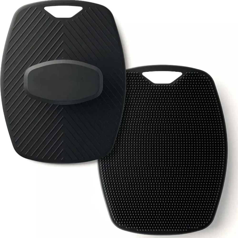 Soft Silicone Exfoliating Body Scrubber Brush for Gentle Shower Massage & Skin Care