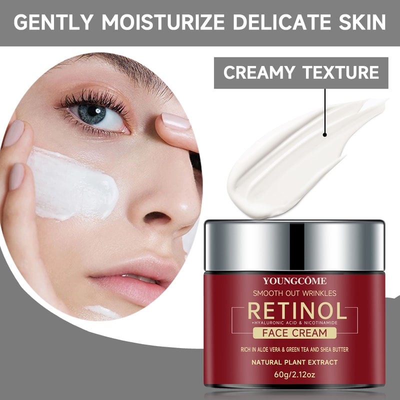 Retinol Lifting Firming Cream AntiAging Moisturizing Brightening Facial Cream For Nourished Smooth 2