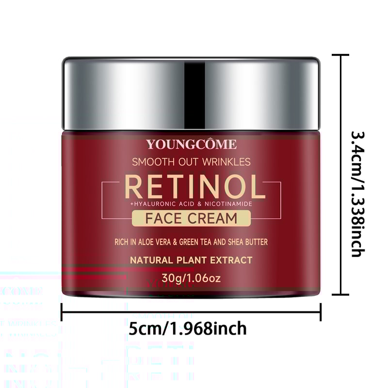 Retinol Lifting Firming Cream AntiAging Moisturizing Brightening Facial Cream For Nourished Smooth 6