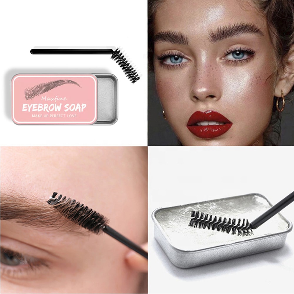 Eyebrow Styling Gel Molding Wax Waterproof, Transparent, Long-lasting Hold for Perfect Brows