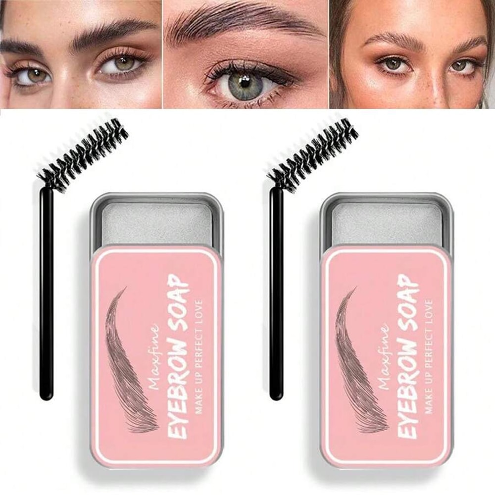 Eyebrow Styling Gel Molding Wax Waterproof, Transparent, Long-lasting Hold for Perfect Brows