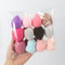 Beauty Sponge Set Pieces For Liquid Cream Powder Makeup Random Colors Shapes 5