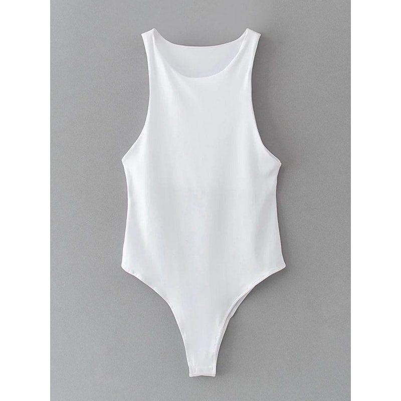 Sexy Bodycon Women Bodysuit Slim Casual Chic Green Playsuit For Clubs And Casual Wear 8