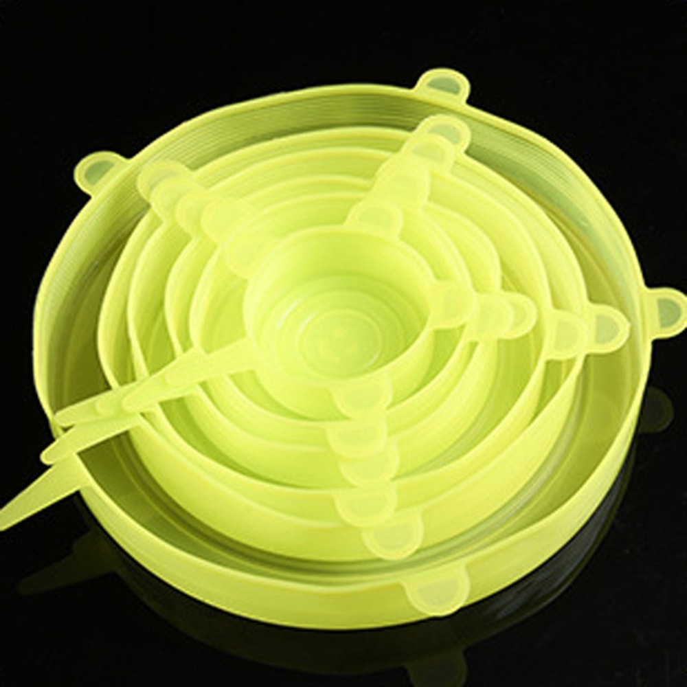 Universal Silicone Stretch Lids For Kitchen Bowls And Food Storage 7