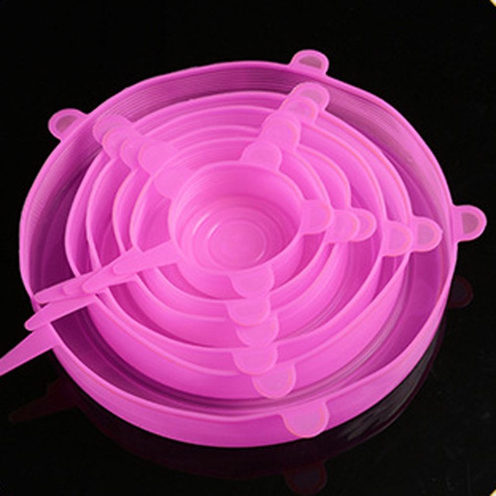 Universal Silicone Stretch Lids For Kitchen Bowls And Food Storage 10