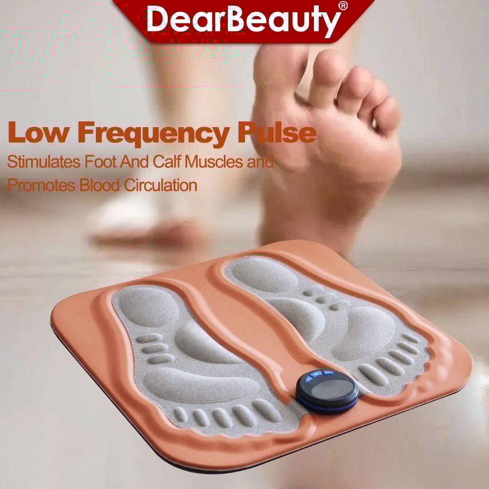 Foot Massager Pad – Rechargeable Foot Massager for Blood Circulation & Muscle Relaxation