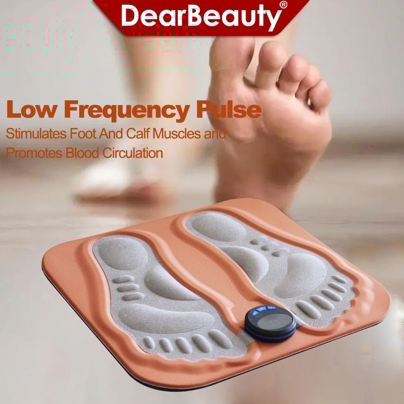Foot Massager Pad – Rechargeable Foot Massager for Blood Circulation & Muscle Relaxation