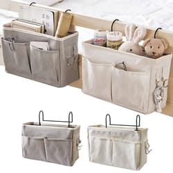 portable baby care hanging organizer for crib diaper bag & storage solution