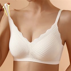 breathable seamless bralette for women | no steel ring, push-up design