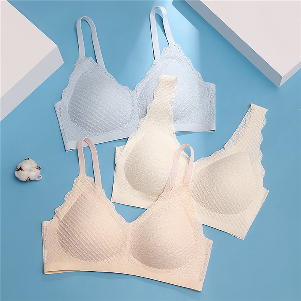 Breathable Seamless Bralette For Women No Steel Ring PushUp Design 6