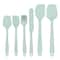 Silicone Spatula Set Piece NonStick Heat Resistant Kitchen Tool Set For Cooking Baking 6